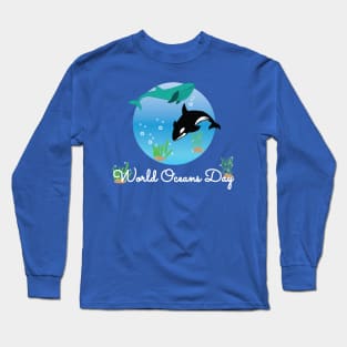 World Oceans Day Long Sleeve T-Shirt